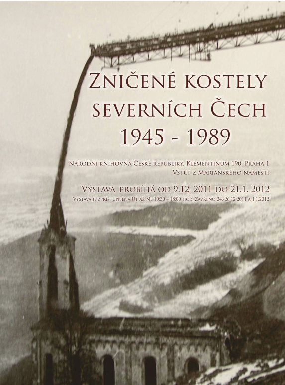 znicene kostely